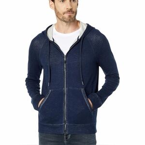 JOHN VARVATOS ☆ Providence Double-Knit Full Zip Hoodie ☆ NWT $168